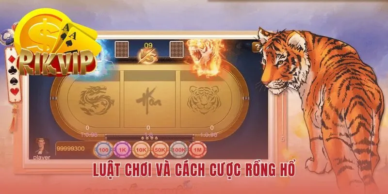 Rồng Hổ RIKVIP quyết định thắng thua bằng một lá bài