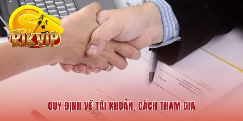 Điều khoản và điều kiện RIKVIP thiết lập tư cách hội viên hợp lệ